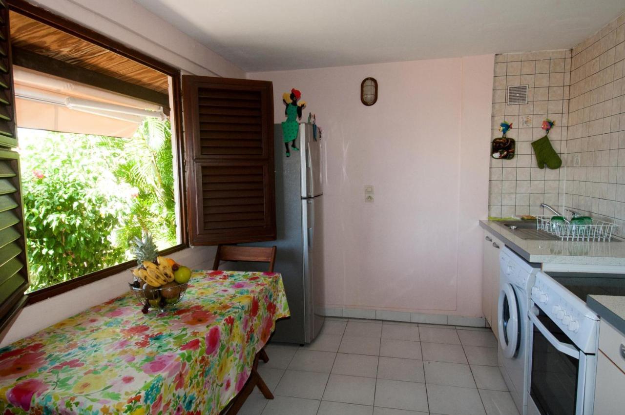 Rose Phoenix Rez-De-Jardin Piscine Et Vue Mer Les Anses-d'Arlets Εξωτερικό φωτογραφία