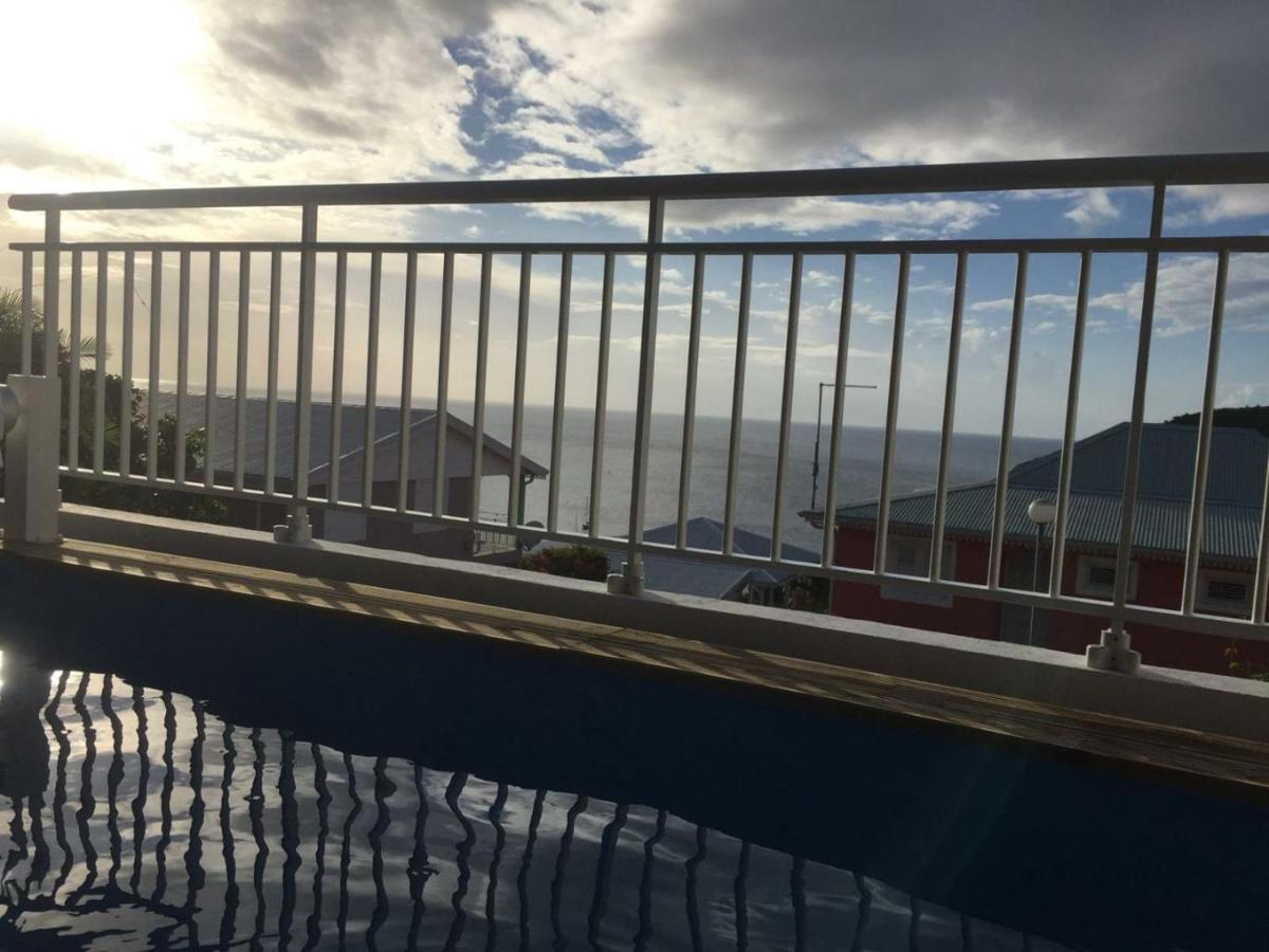 Rose Phoenix Rez-De-Jardin Piscine Et Vue Mer Les Anses-d'Arlets Εξωτερικό φωτογραφία