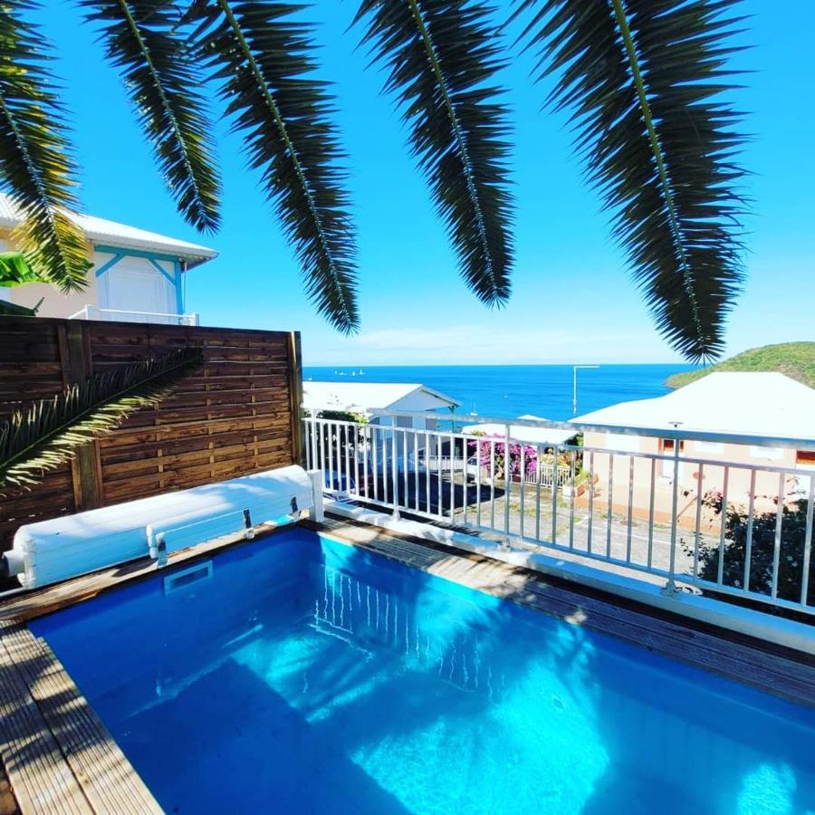 Rose Phoenix Rez-De-Jardin Piscine Et Vue Mer Les Anses-d'Arlets Εξωτερικό φωτογραφία
